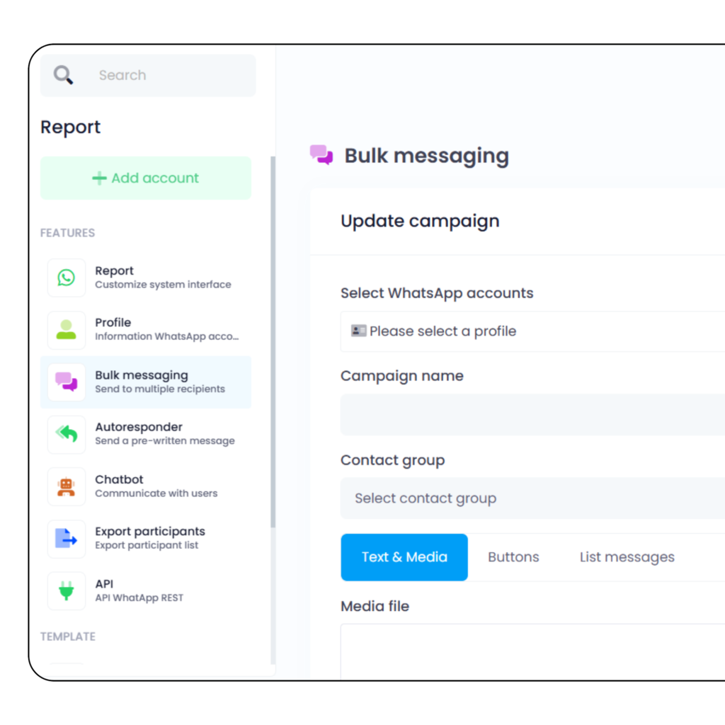Bulk Whatsapp Cloud Based